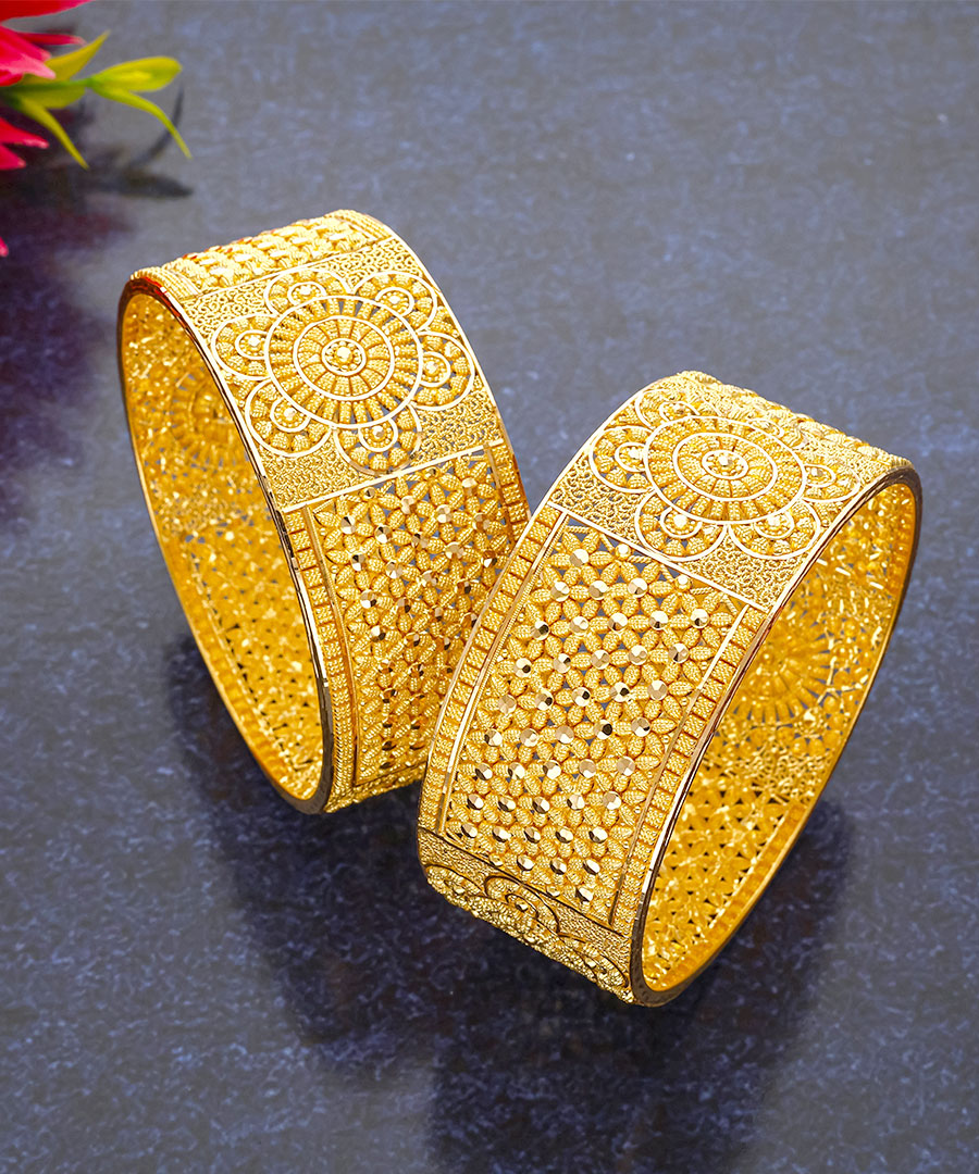 Sharanya Swarnika Bangles-1060008998883 AAS372 - Image 2