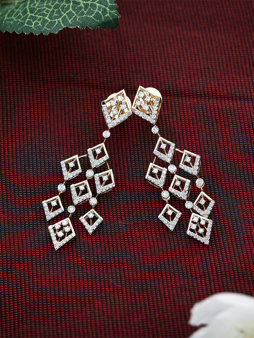 Zivah Earring - 1060011459326S214XNEC2572 C.N:25J165622503 - Image 2