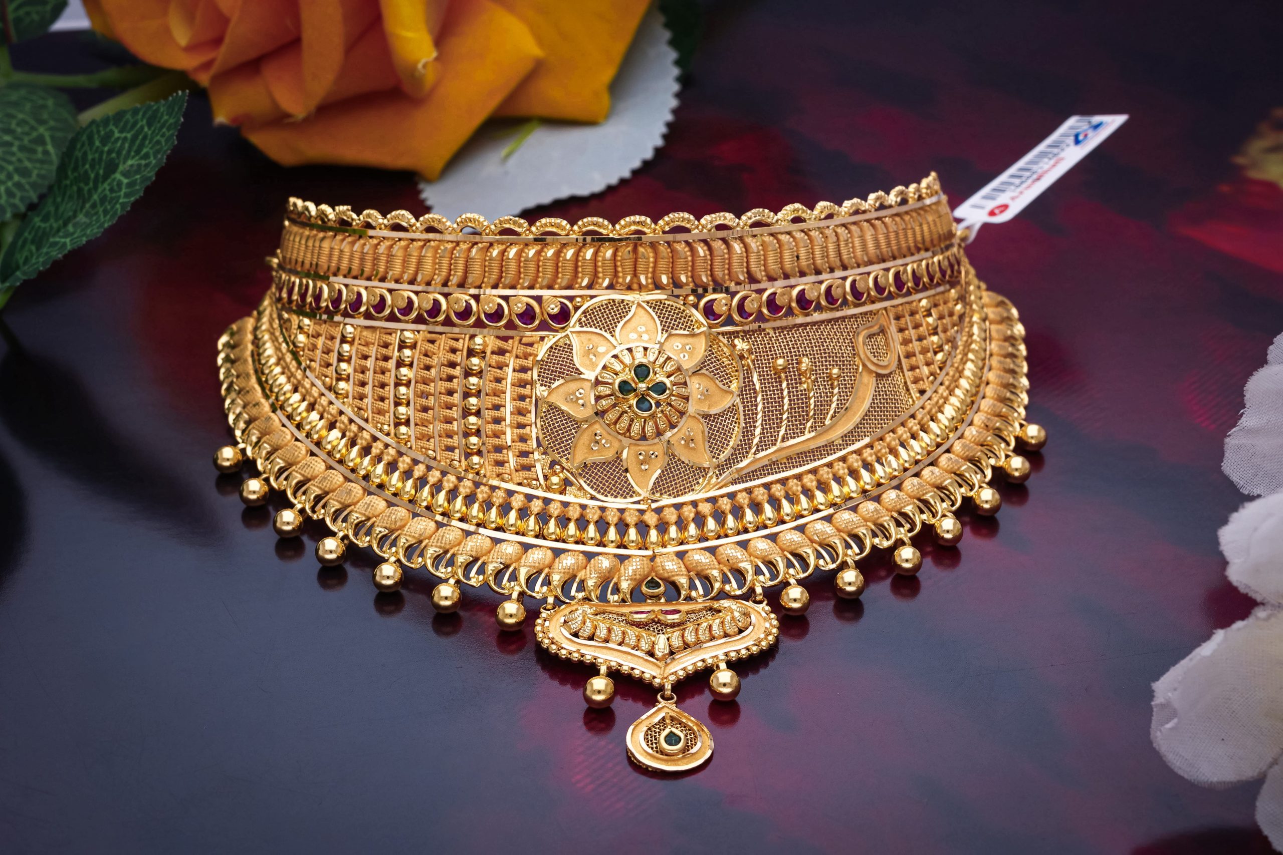 Shagun Signature Choker Necklace-1060011462210 S - Image 3