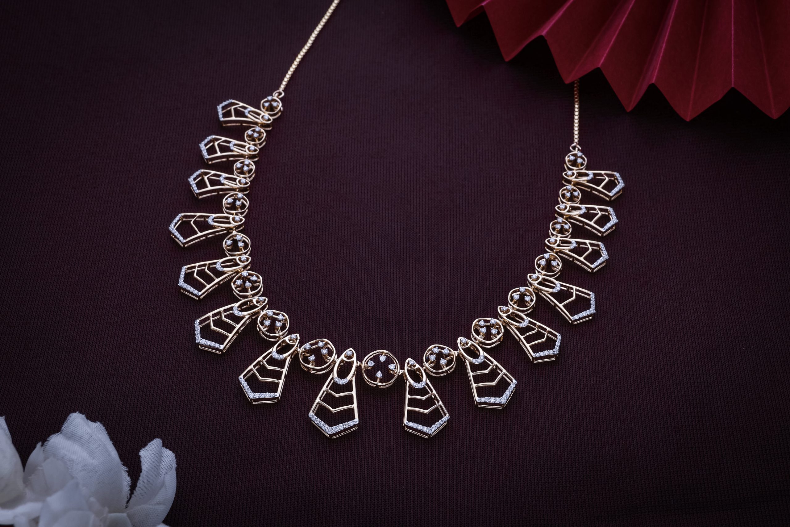 Diamond Necklace - DNLC0493 S424 NSN00116/25P351 C.N:16J784272503 - Image 3