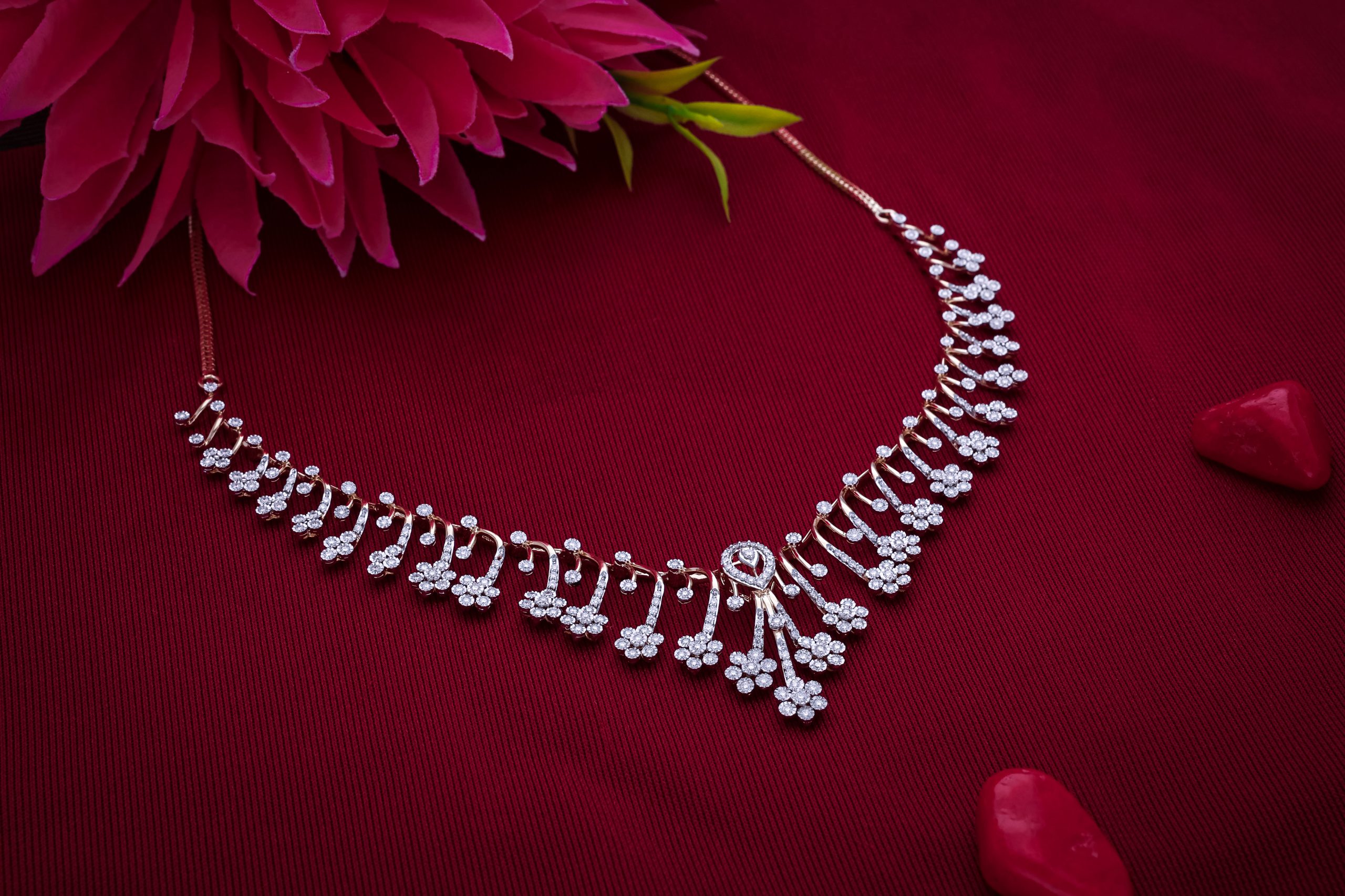 Diamond Necklace - DNLC0460 XNSC2828 C.N:28J816802503 - Image 3