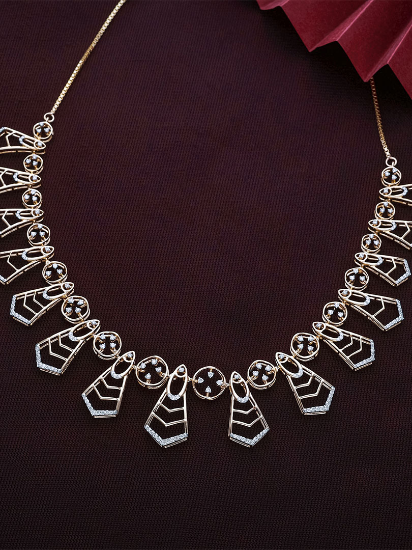Diamond Necklace - DNLC0493 S424 NSN00116/25P351 C.N:16J784272503 - Image 3