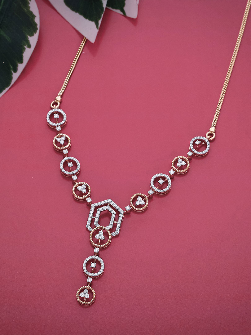 Diamond Necklace -DNLC0471 S427 25G05197/NK3086 C.N:11J193432502 - Image 2