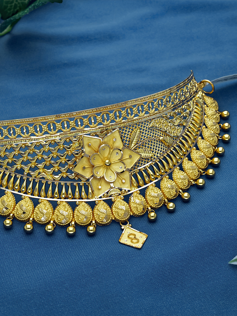 Ratnashree Veda Gold Choker-NCCS0453 SU2EAE - Image 2